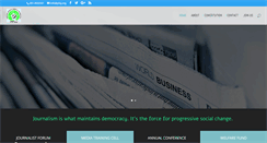 Desktop Screenshot of pfuj.org